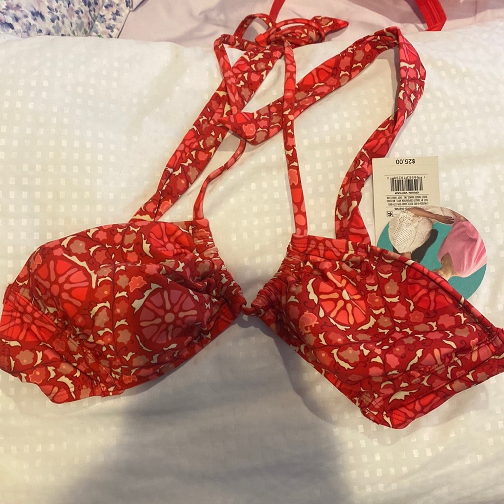 RHODE X TARGET BIKINI TOP NWT